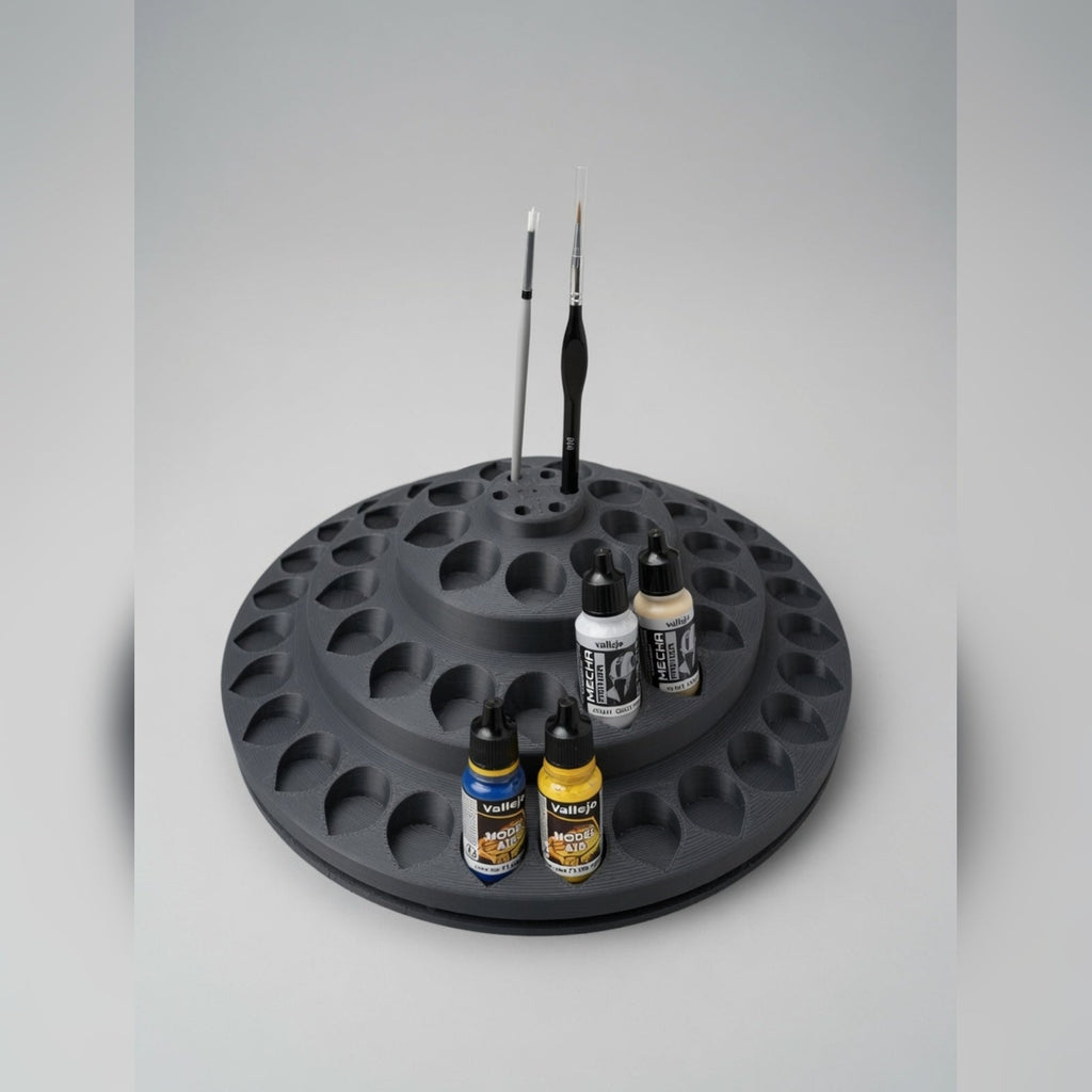Rotating Paint Carousel 57 — STL Files for Home Printing (Digital Download)