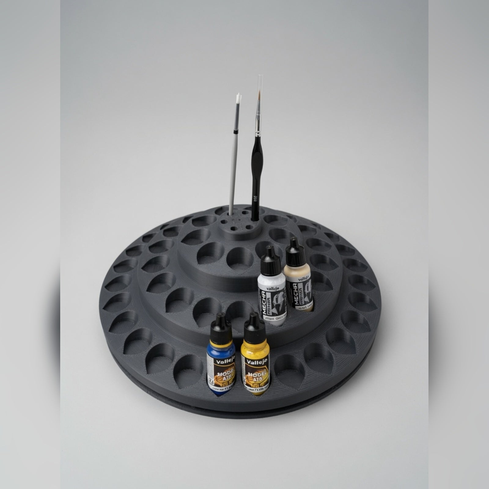 Rotating Paint Carousel 57 — STL Files for Home Printing (Digital Download)