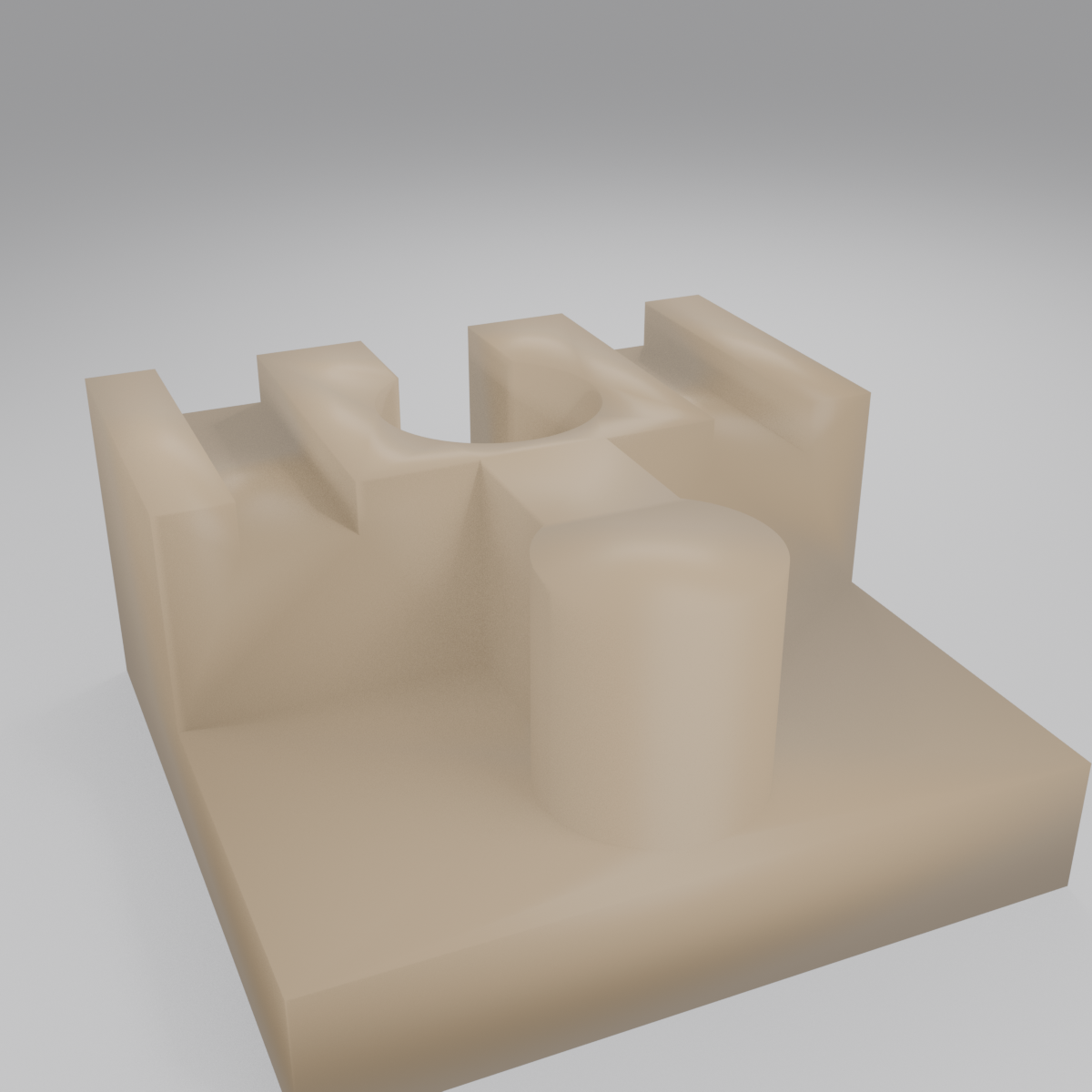 Junction bridge block style adapter for bridging wooden track across DUPLO bricks