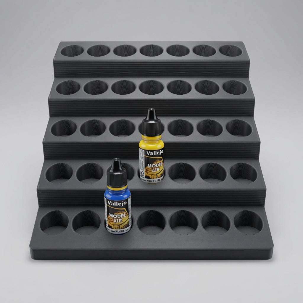 Paint Rack 35 — STL Files for Home Printing (Digital Download)